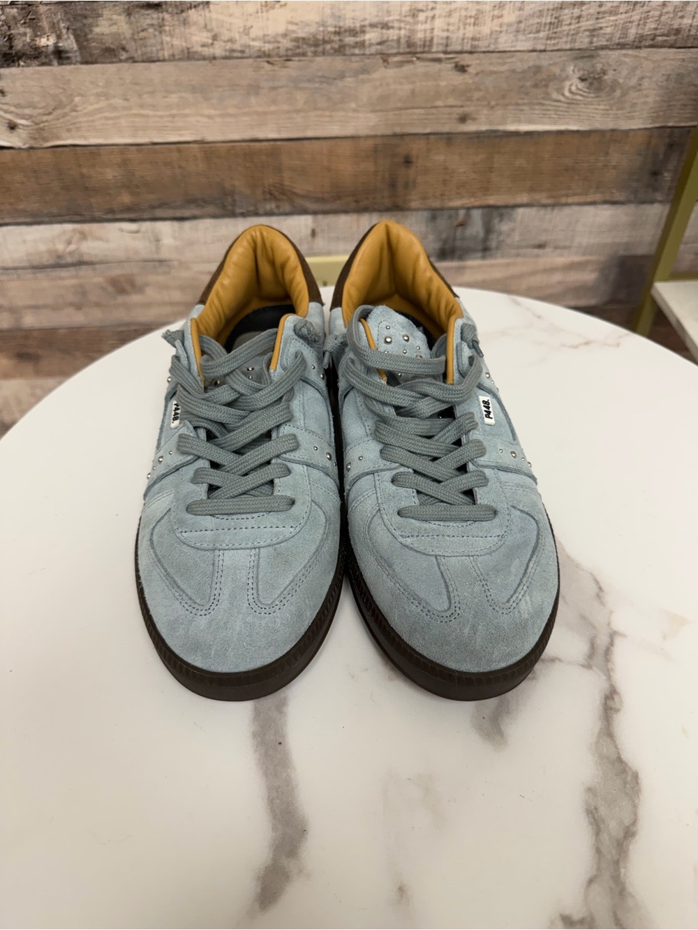 P448 Blue Suede Monza Sneakers 8.5